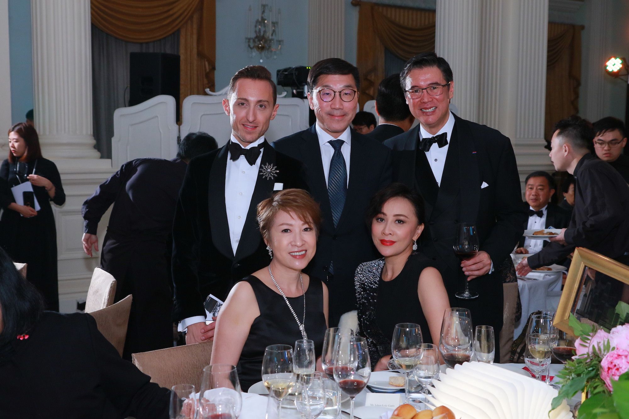 Standing - Julien-Loïc Garin, Christopher Chan, Andrew Yuen. Seated - Michelle Ma-Chan, Carina Lau