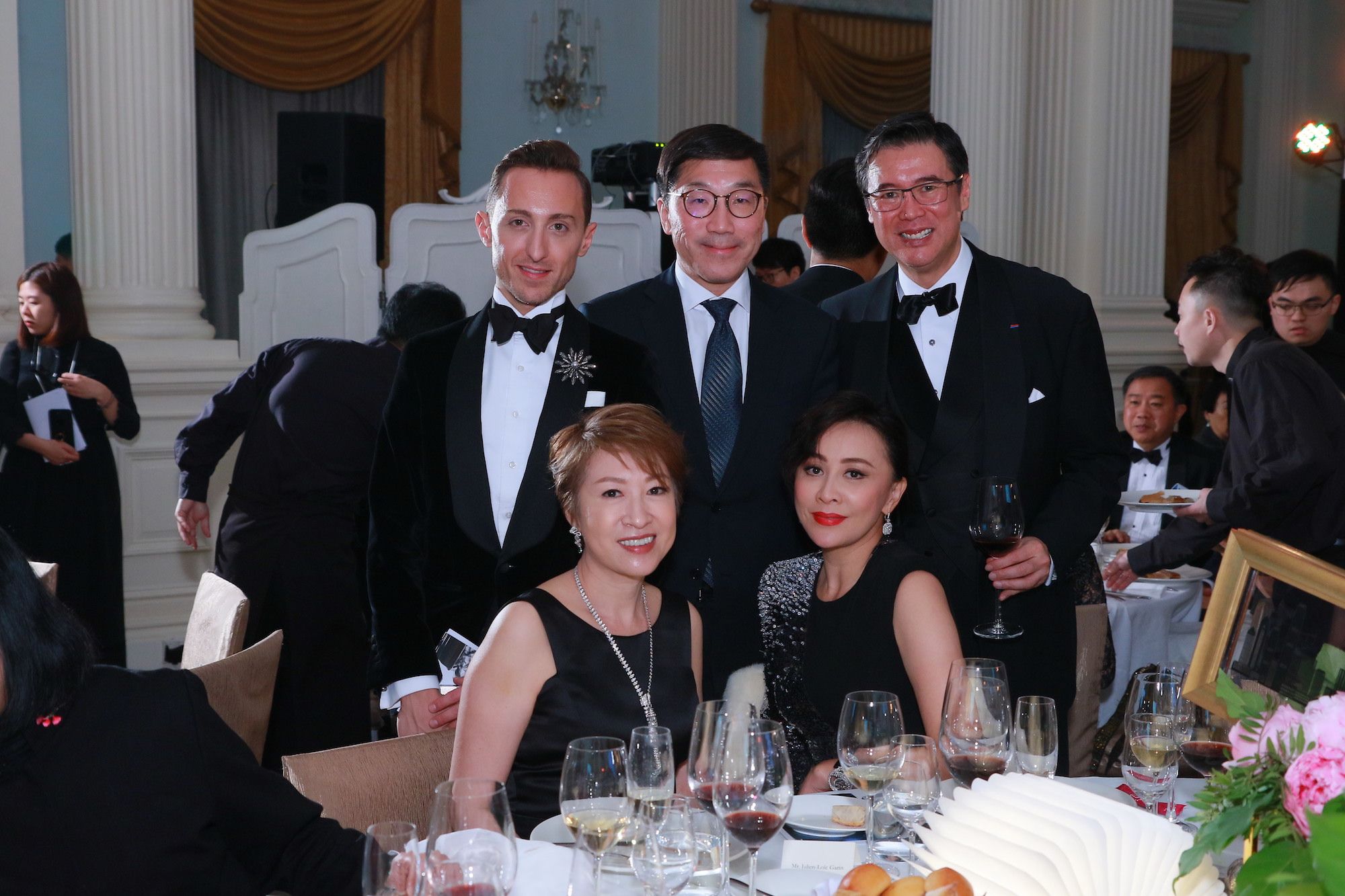 Standing - Julien-Loïc Garin, Christopher Chan, Andrew Yuen. Seated - Michelle Ma-Chan, Carina Lau