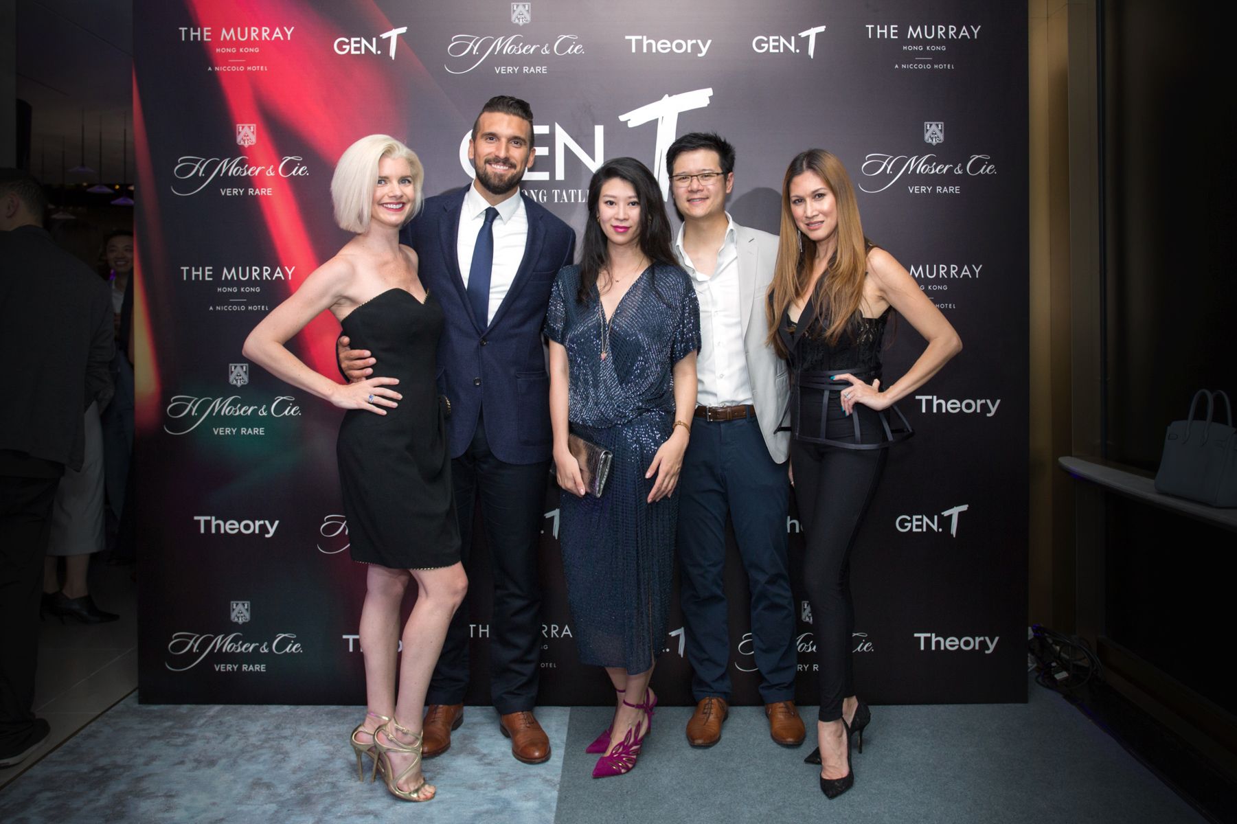 Katherine Bisagni, Alessandri Bisagni, Christy Liang, Benjamin Liang, Anna Treier