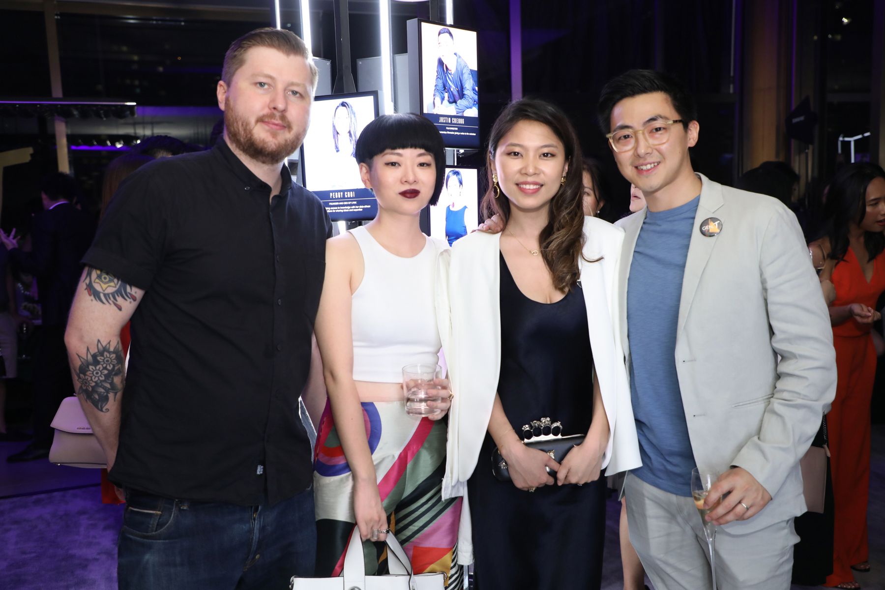 Peter Yuill, Thierry Chow, Elaine Lu, Vince Lim