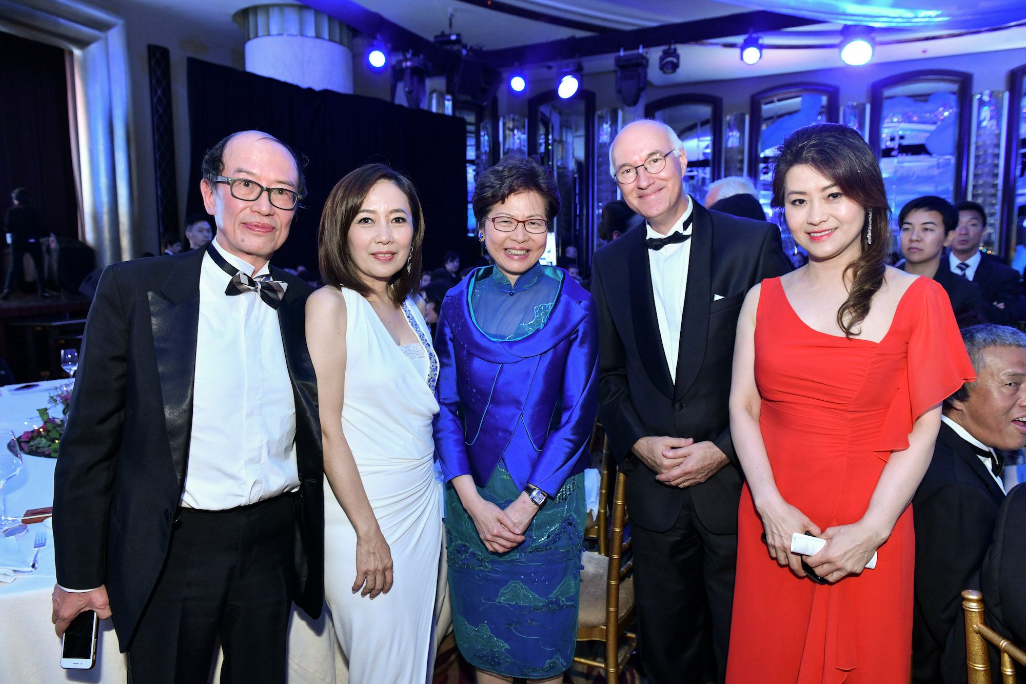 Bosco Ho, Olivia Lo, Carrie Lam, Eric Berti, Cecilia Cheung