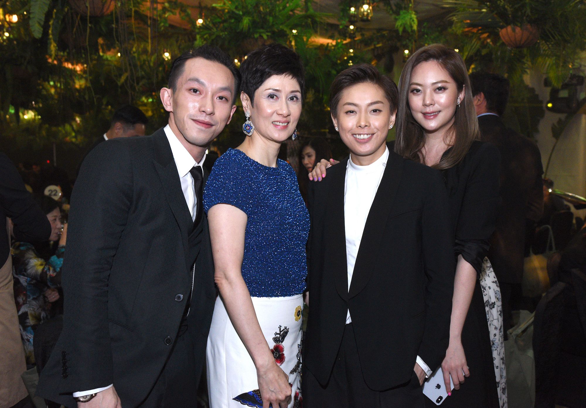 Harris Chan, Michelle Ong-Cheung, Tiffany Chan, René Chu