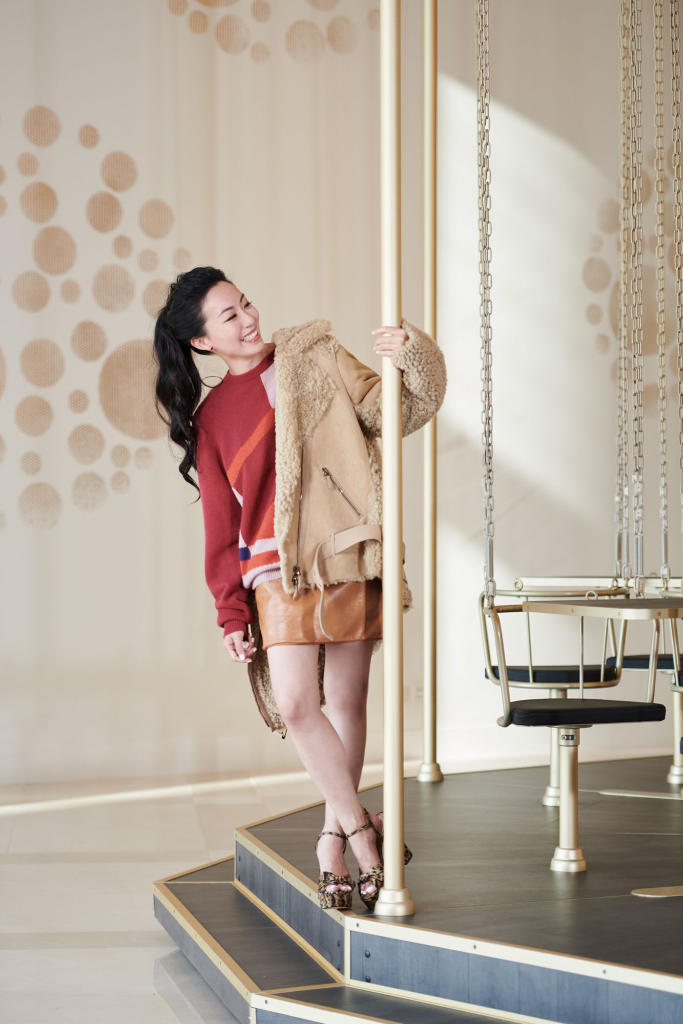 Ruth Chao at the Pastry Go Round, The Boulevard (Photo: Moses Ng/Hong Kong Tatler)