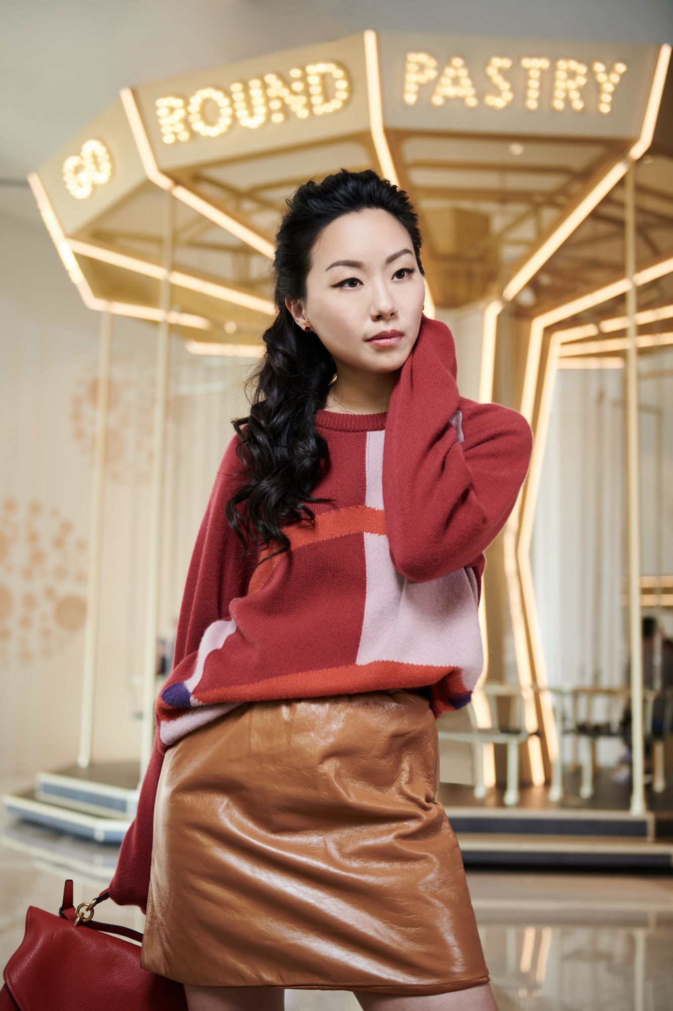 Ruth Chao at the Pastry Go Round, The Boulevard (Photo: Moses Ng/Hong Kong Tatler)