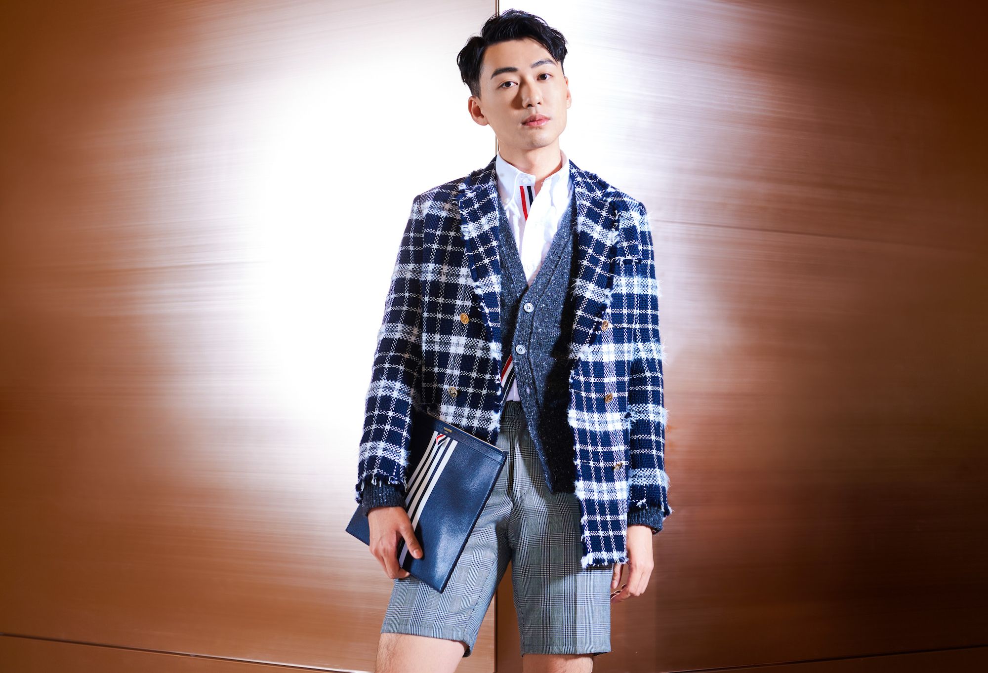 Charles Lam at the Morpheus Boutique (Photo: Moses Ng/Hong Kong Tatler)