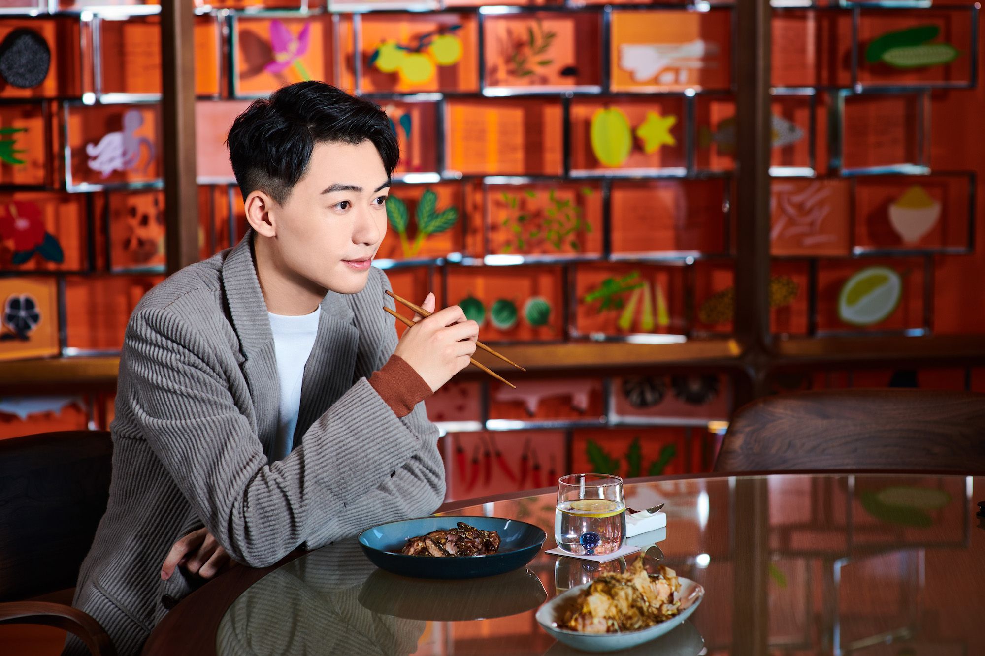 Charles Lam at Voyages by Alain Ducasse (Photo: Moses Ng/Hong Kong Tatler)