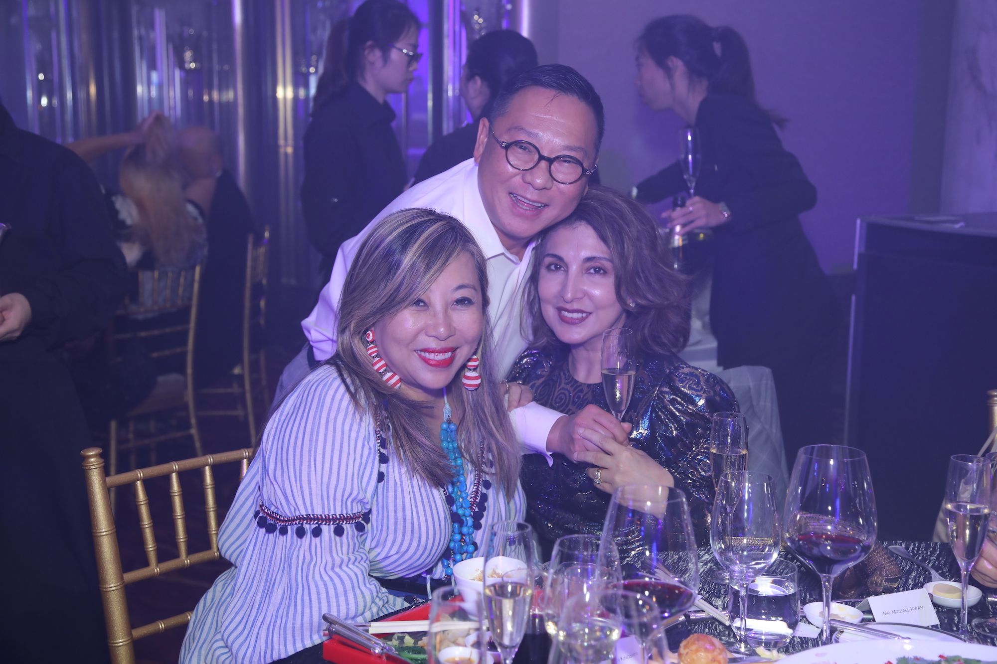 Lumen Kinoshita, Michael Kwan, Shirley Hiranand