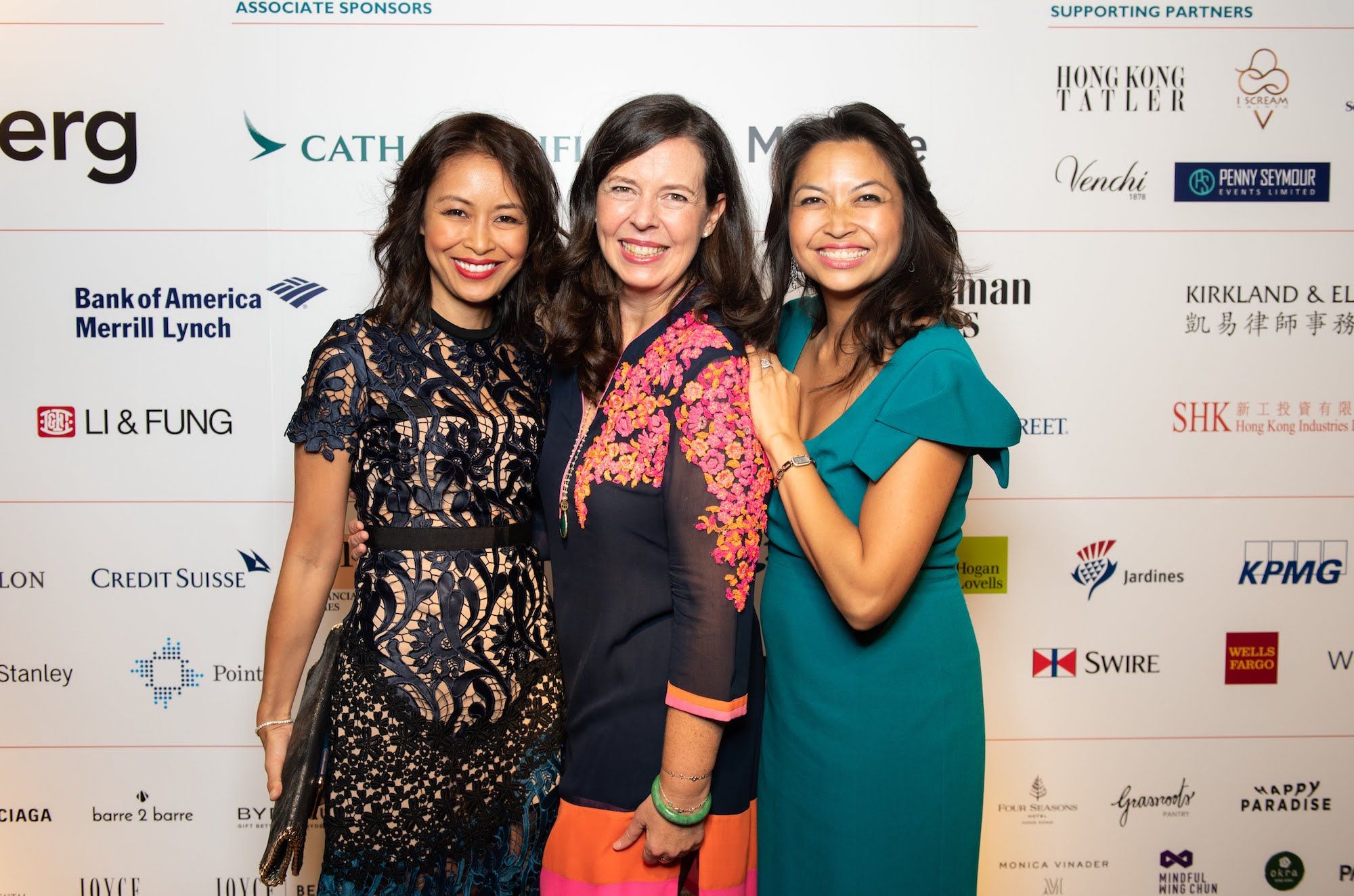 Angie Lau, Fiona Nott, Marie Claire Lim Moore