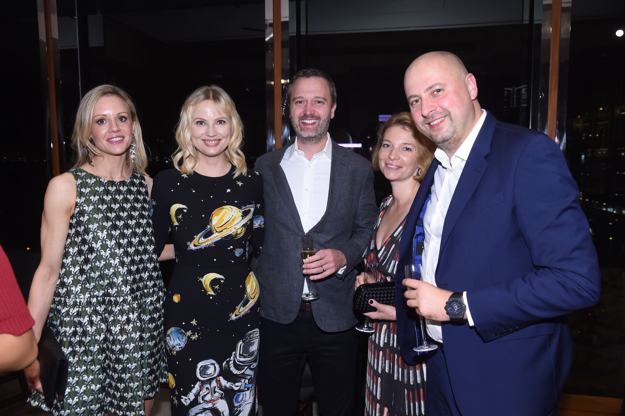 Nathalie Stafford, Julia Milner, Thomas Stafford, Elena Ziskind, Leonid Solovyev