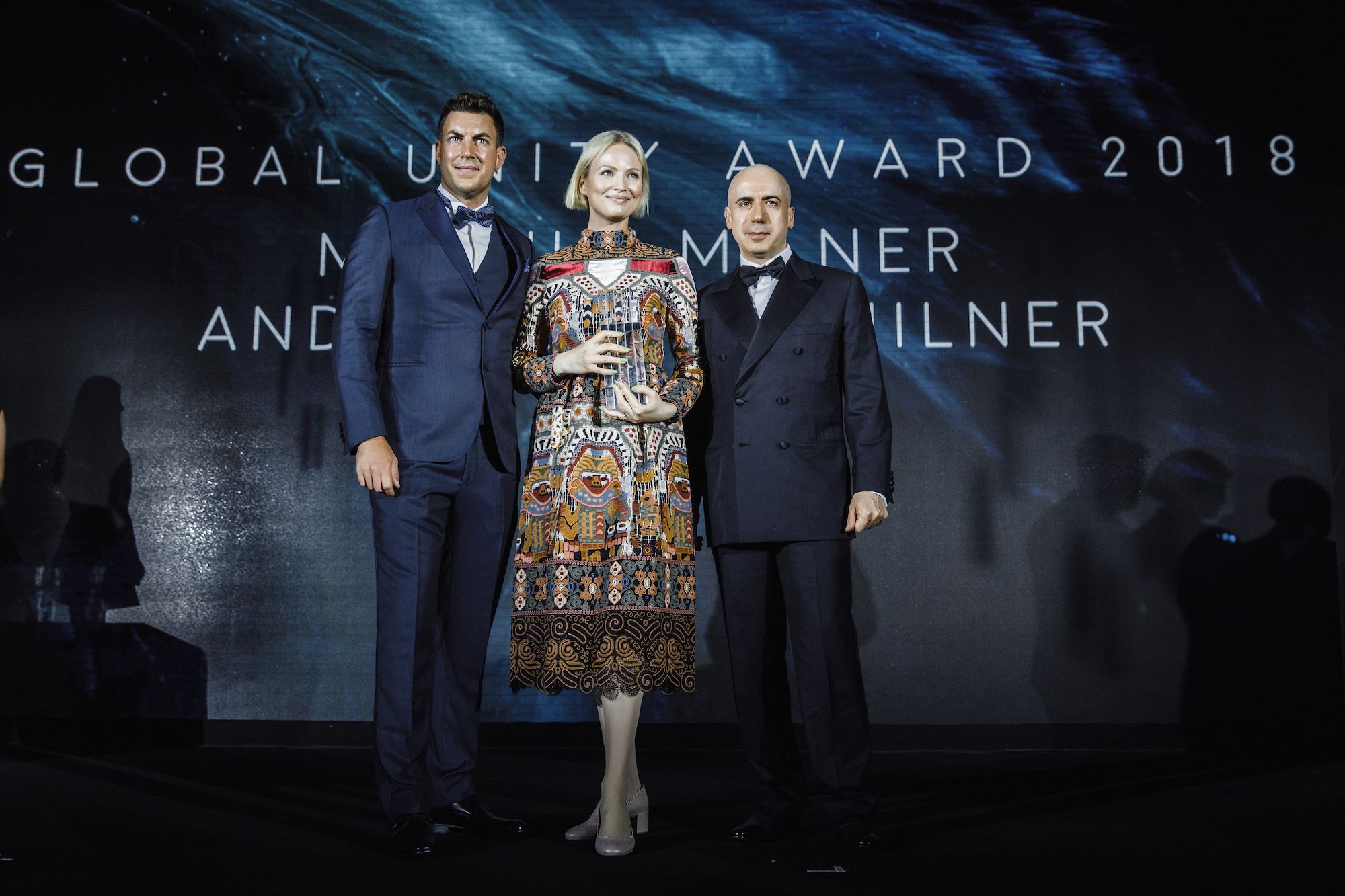 Michel Lamunière, Julia Milner, Yuri Milner
