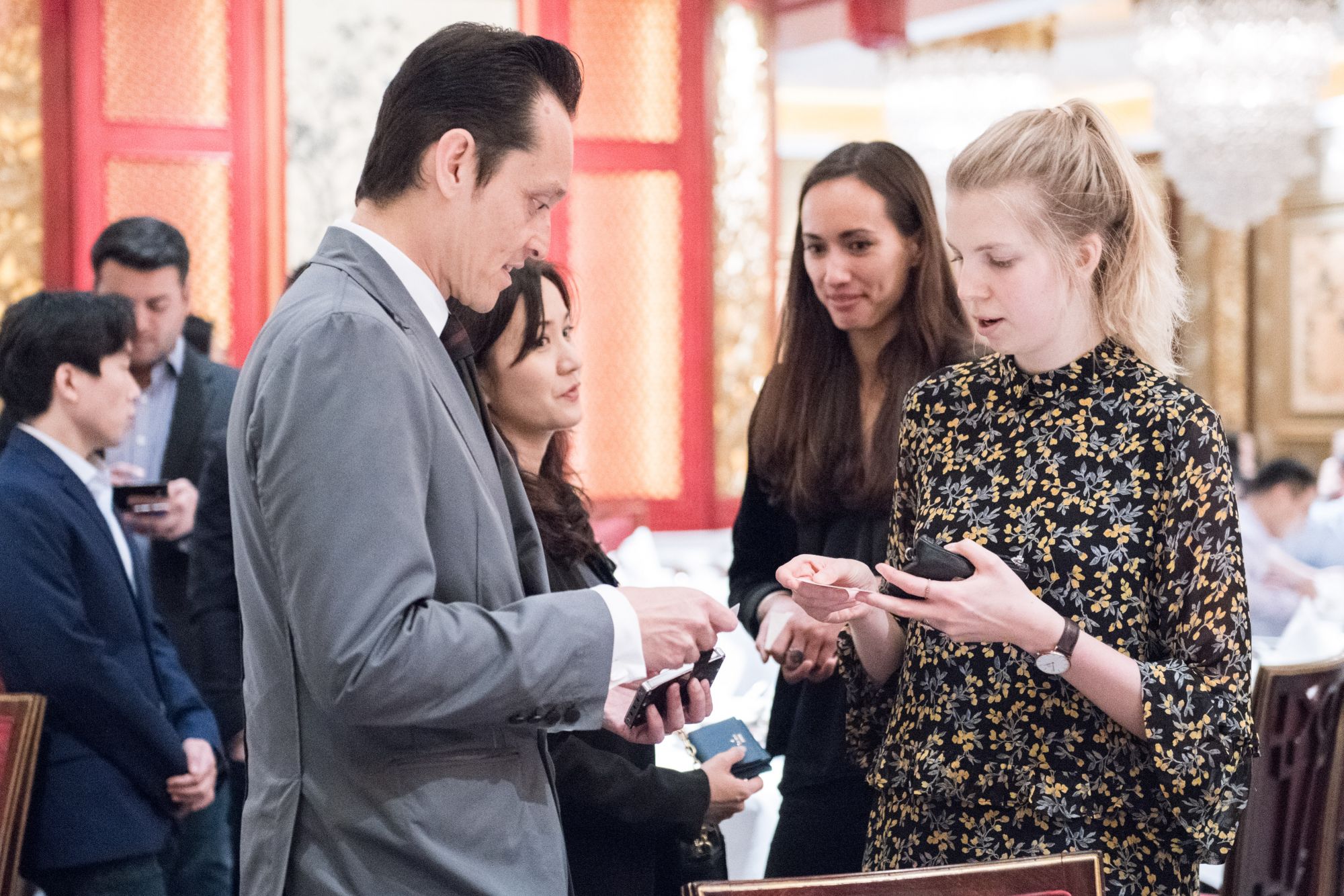 Sean Fitzpatrick, Winnie Lee (Invest HK), Madelon de Grave (Bamboo Scenes), Maria Grzywacz (WOMB)