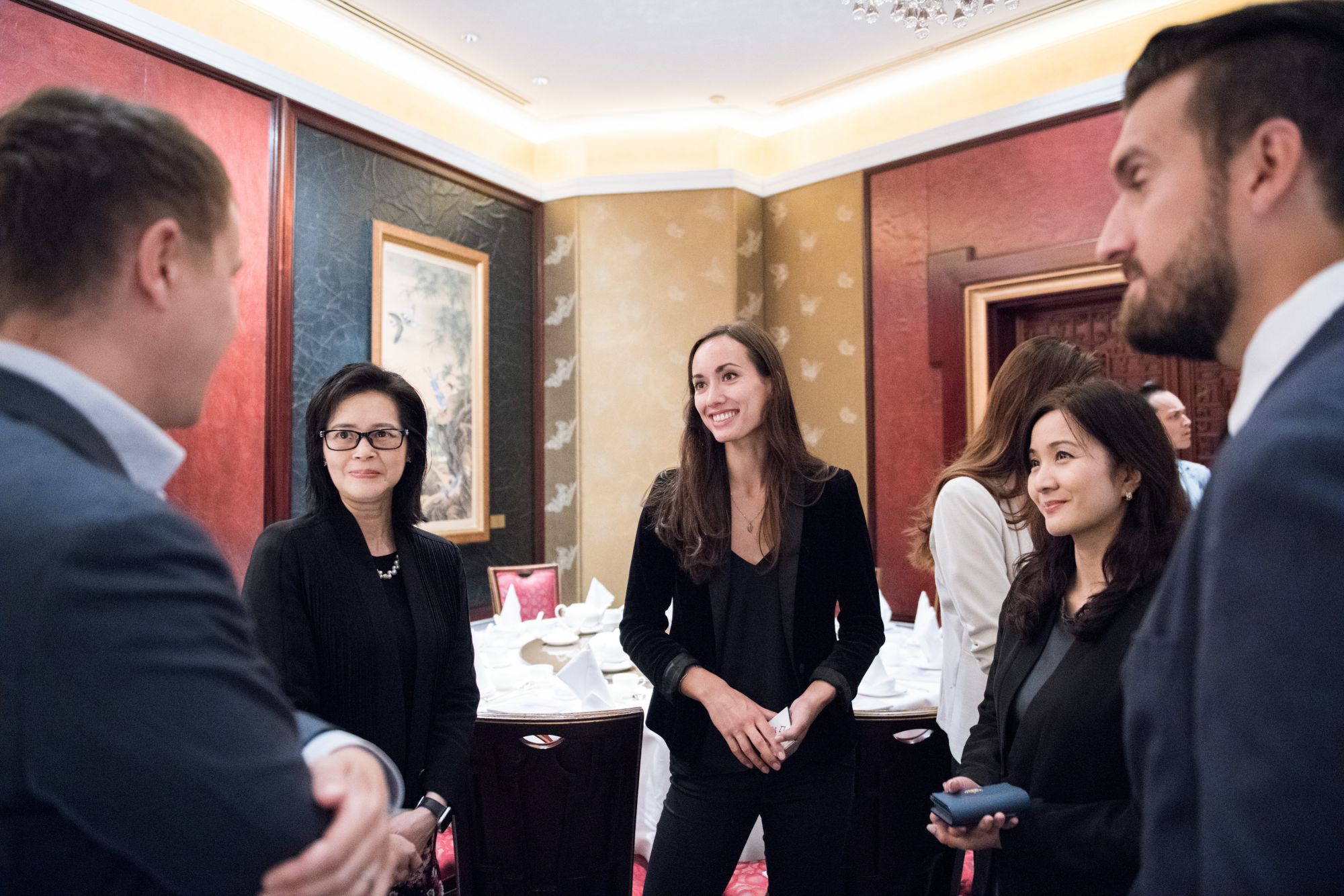 Philippe Grasset (GIDA), Doris Fong (Invest HK), Madelon de Grave (Bamboo Scenes), Winnie Lee (Invest HK), Alessandro Bisagni