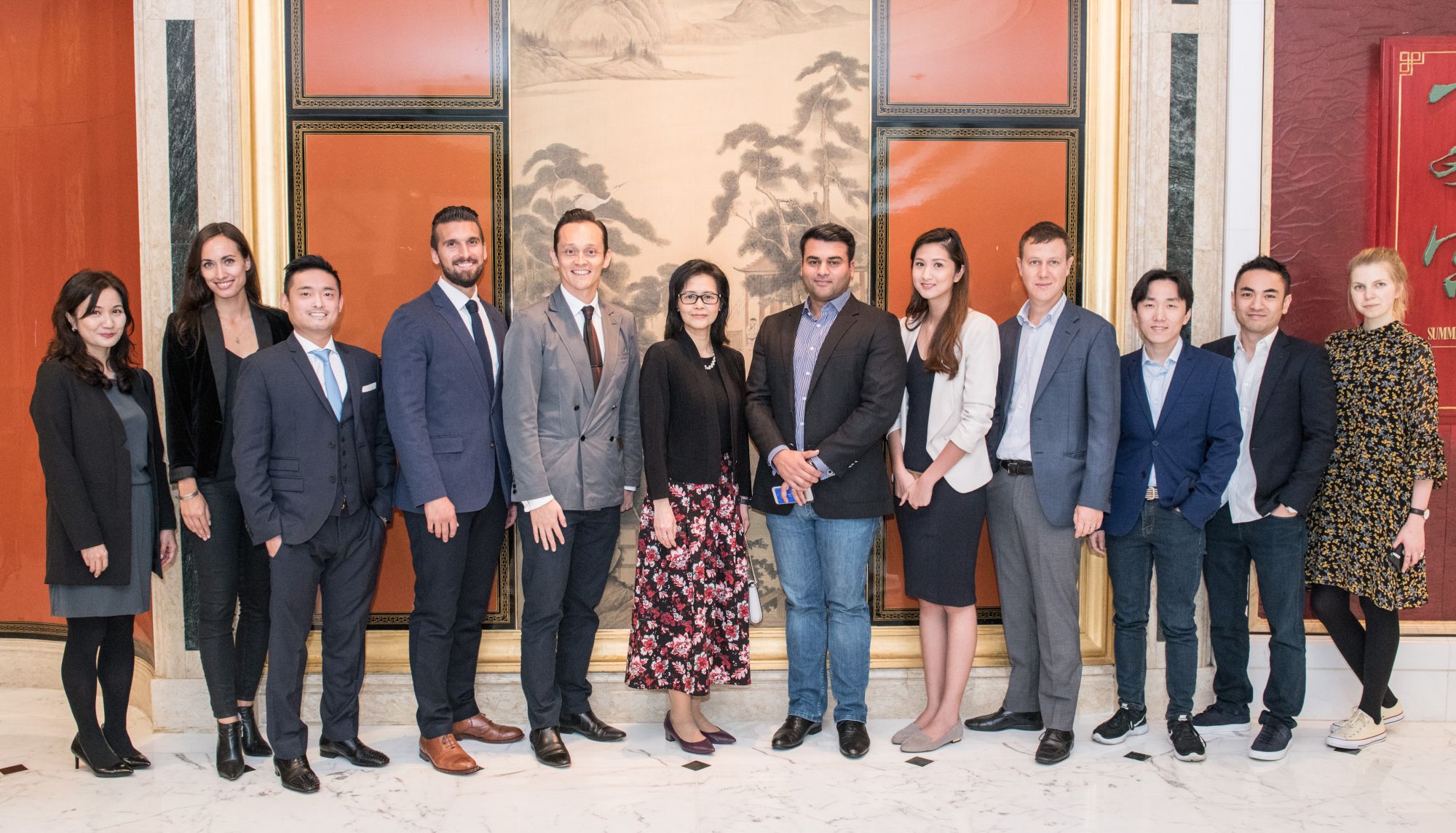 Winnie Lee (Invest HK), Madelon de Grave (Bamboo Scenes), Arthur Lam, Alessandro Bisagni, Sean Fitzpatrick, Doris Fong (Invest HK), Milad Nouri (YOO Sourcing), Irish Ong (Alpha Concepts), Philippe Grasset (GIDA), Gary Ngan, Aaron Lee, Maria Grzywacz (WOMB)