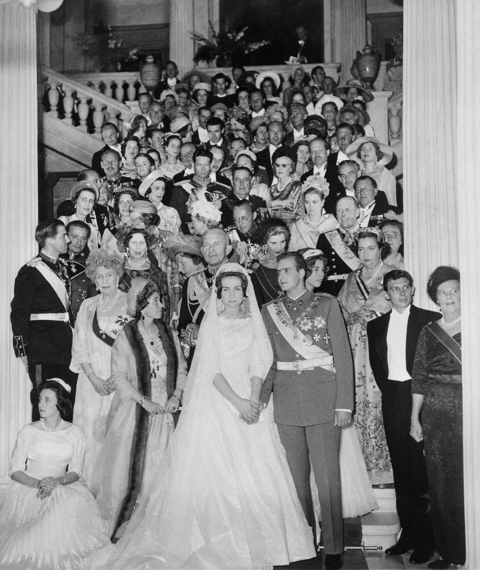 open lace back dress Grace Kelly in her Wedding Dress