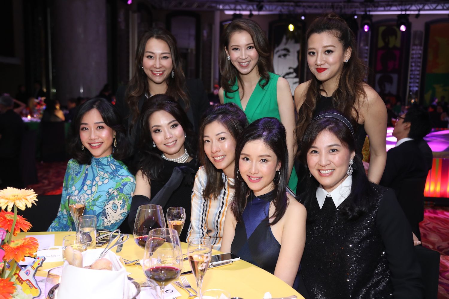 Standing - Winnie Chiu, Bonnie Kwong-Li, Wendy Hui. Seated - Angie Ting, Anne Wang-Liu, Sherry Wong, Liana Yeung, Leigh Tung-Chou