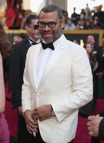 Jordan Peele wore a Star Classique timepiece and Tribute to Shakespeare cufflinks, both by Montblanc. (Photo: Courtesy of Montblanc)