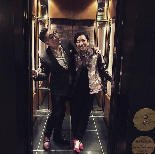 Following a hectic social schedule, Alan Lo and Yenn Wong are ready to call it a night (Photo by: @yennwong)
