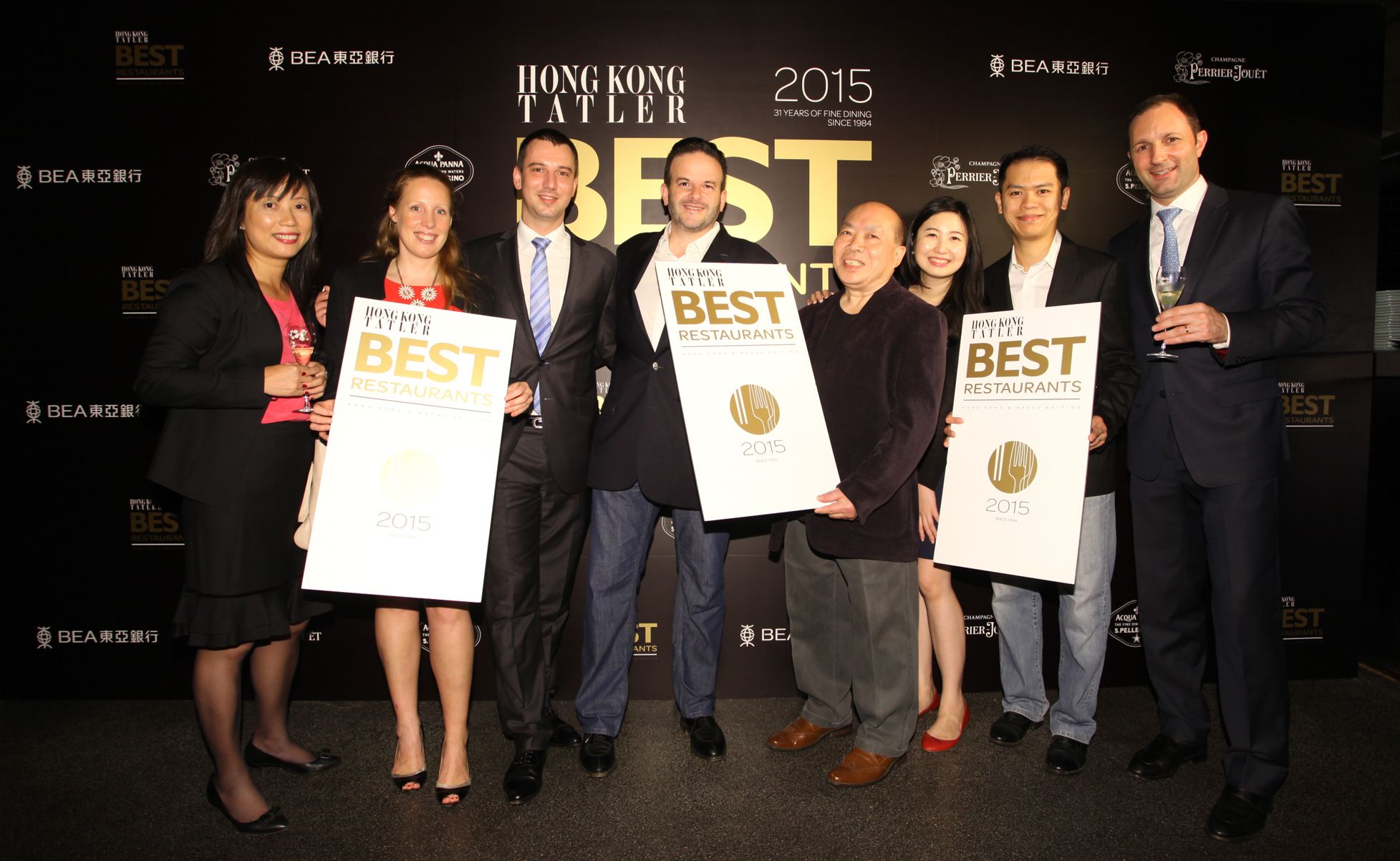 Mimi Cheung, Marike van Beurden, Sebastien Boudon, Fabrice Vulin, Chan Yan Tak, Priscilla Chan, Simpson Yeung, Gianni Costa