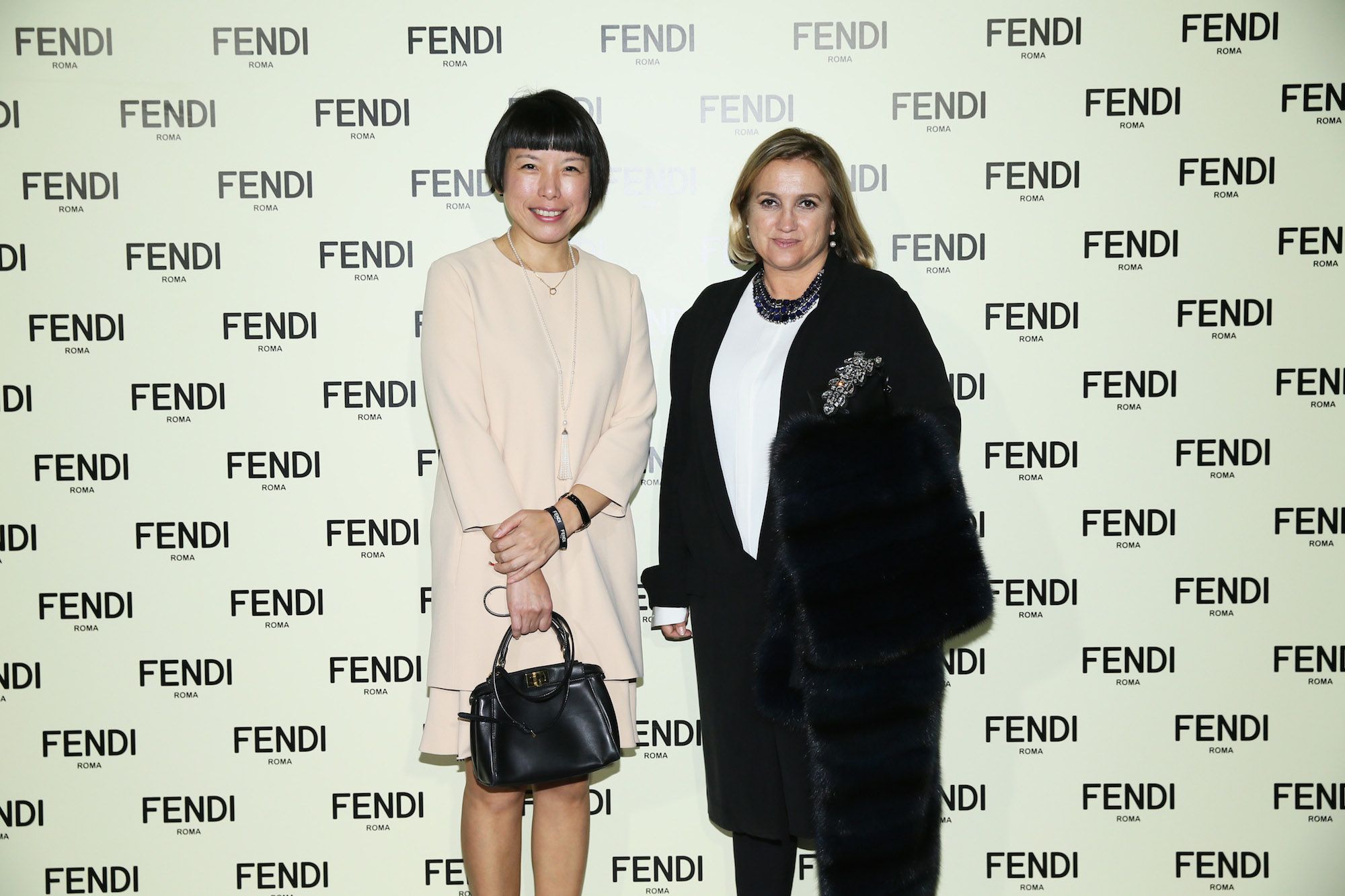 Angelica Cheung and Silvia Venturini Fendi