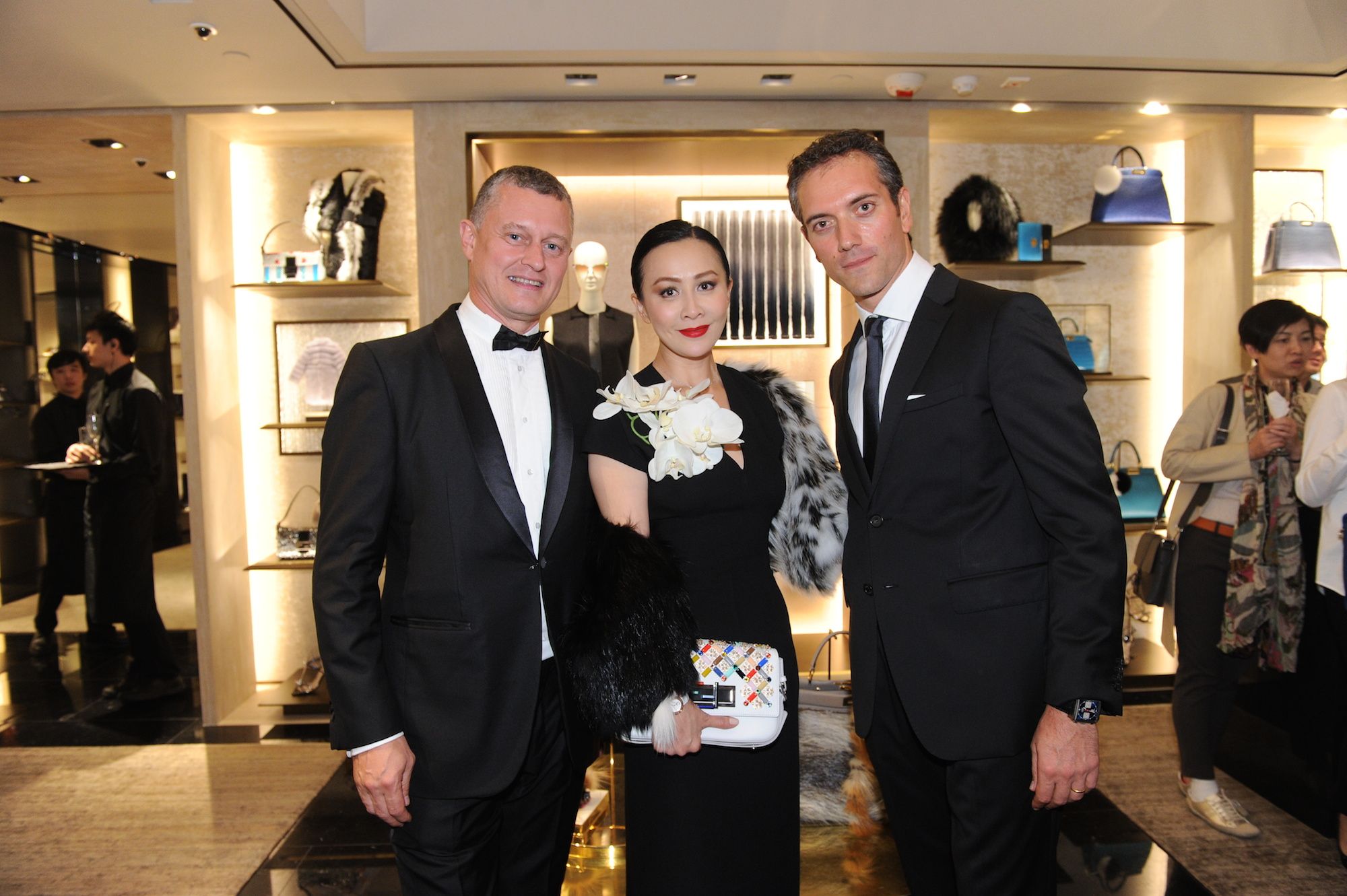 Jean-Baptiste Debains, Carina Lau and Gianfilippo Testa