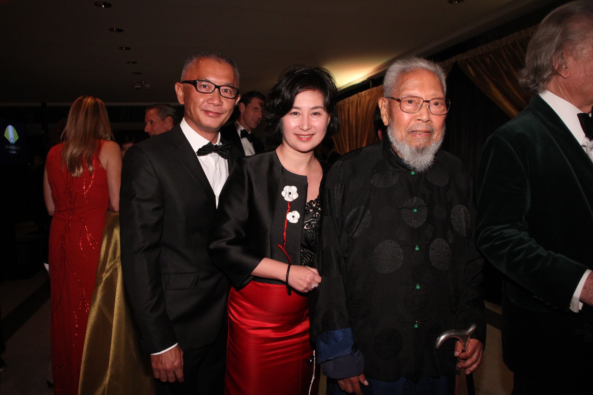 Simon Ho, Pansy Ho and George Ho