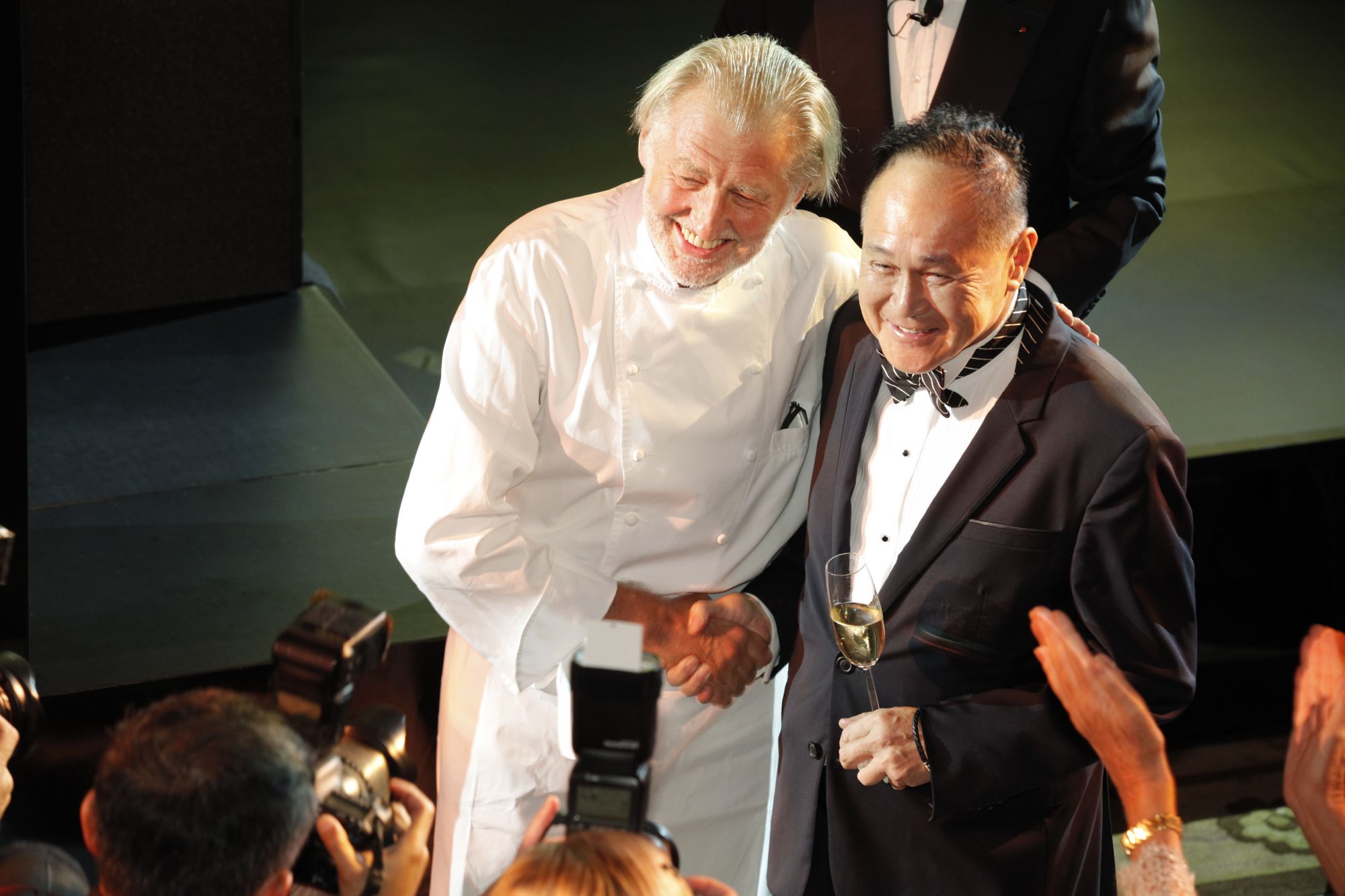 Pierre Gagnaire and Cecil Chao