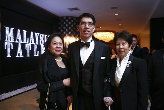 Catherine Mah, Gabriel Mah and Chan Mo Lin