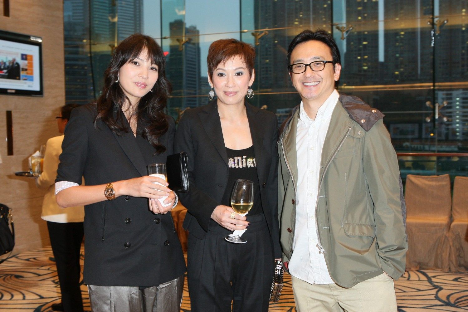 Rebecca Chau, Candice Yu and Stephen Chau