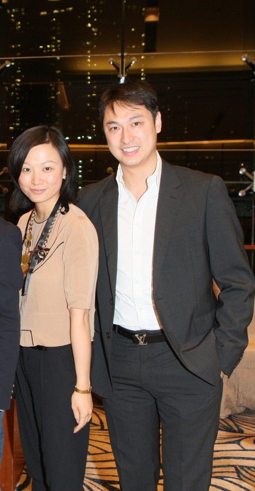Michelle Chan and Alan Chan