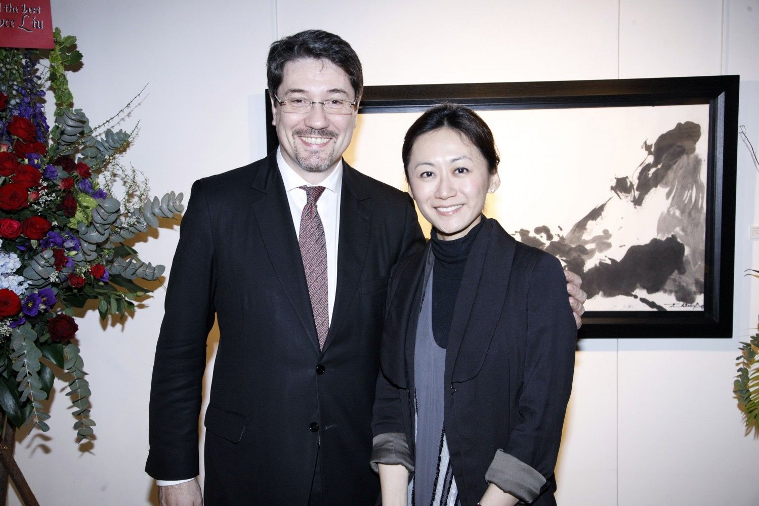 Gilles Bonnevialle and Joanne Chan