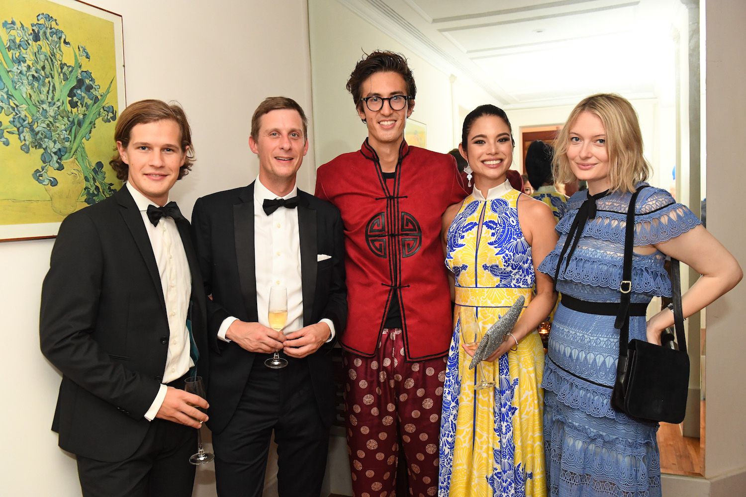 Charlie Settrington, Jake Astor, Nick Buckley Wood, Samantha Leese, Victoria Astor