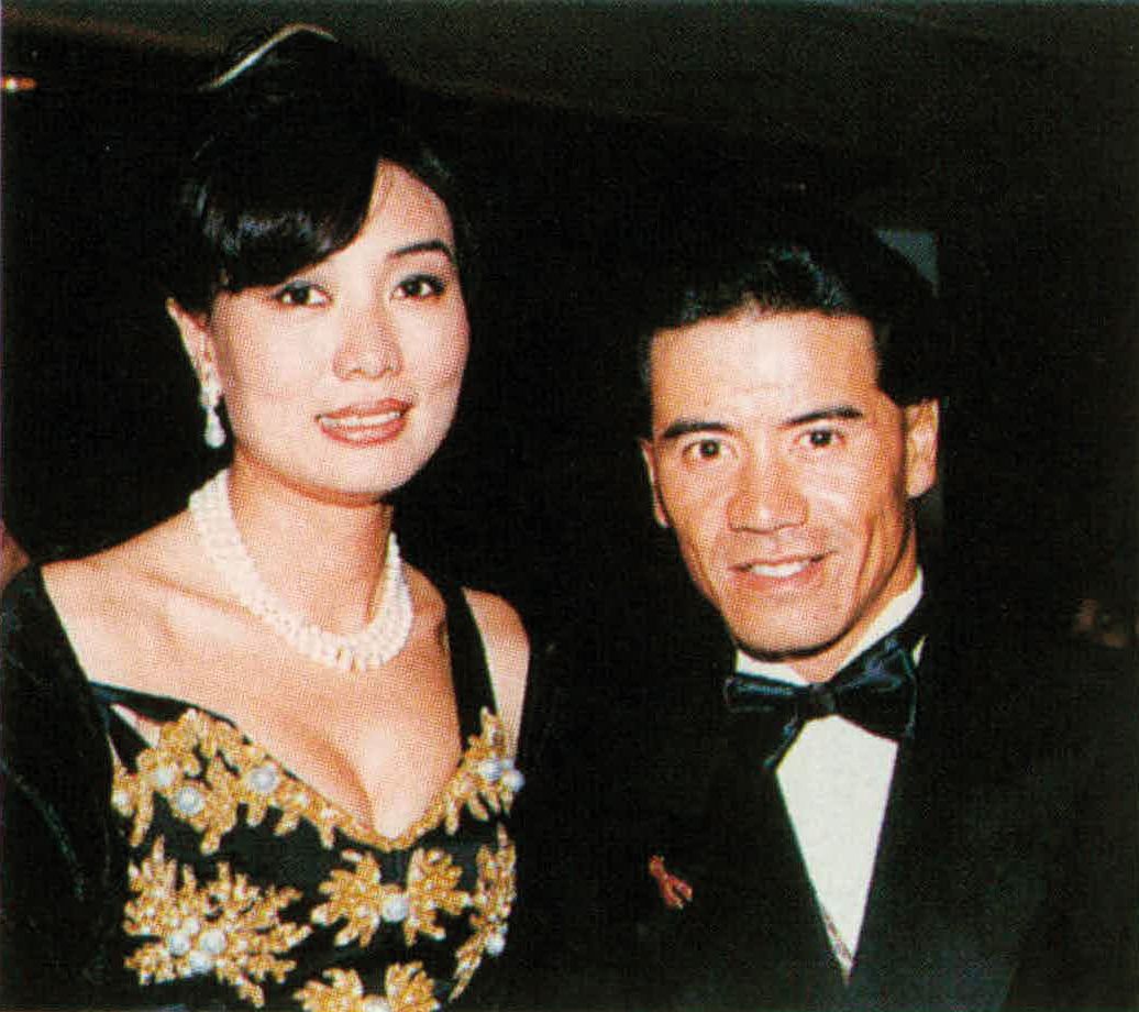 Pauline and Tony Cruz at the Aids Ball (1998)