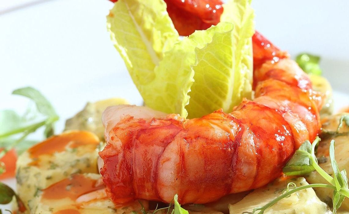 Carabineros Prawns at Hugo's Tatler Asia