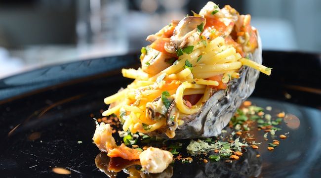 The Epicurean Express: Sautéed Linguine with Oysters
