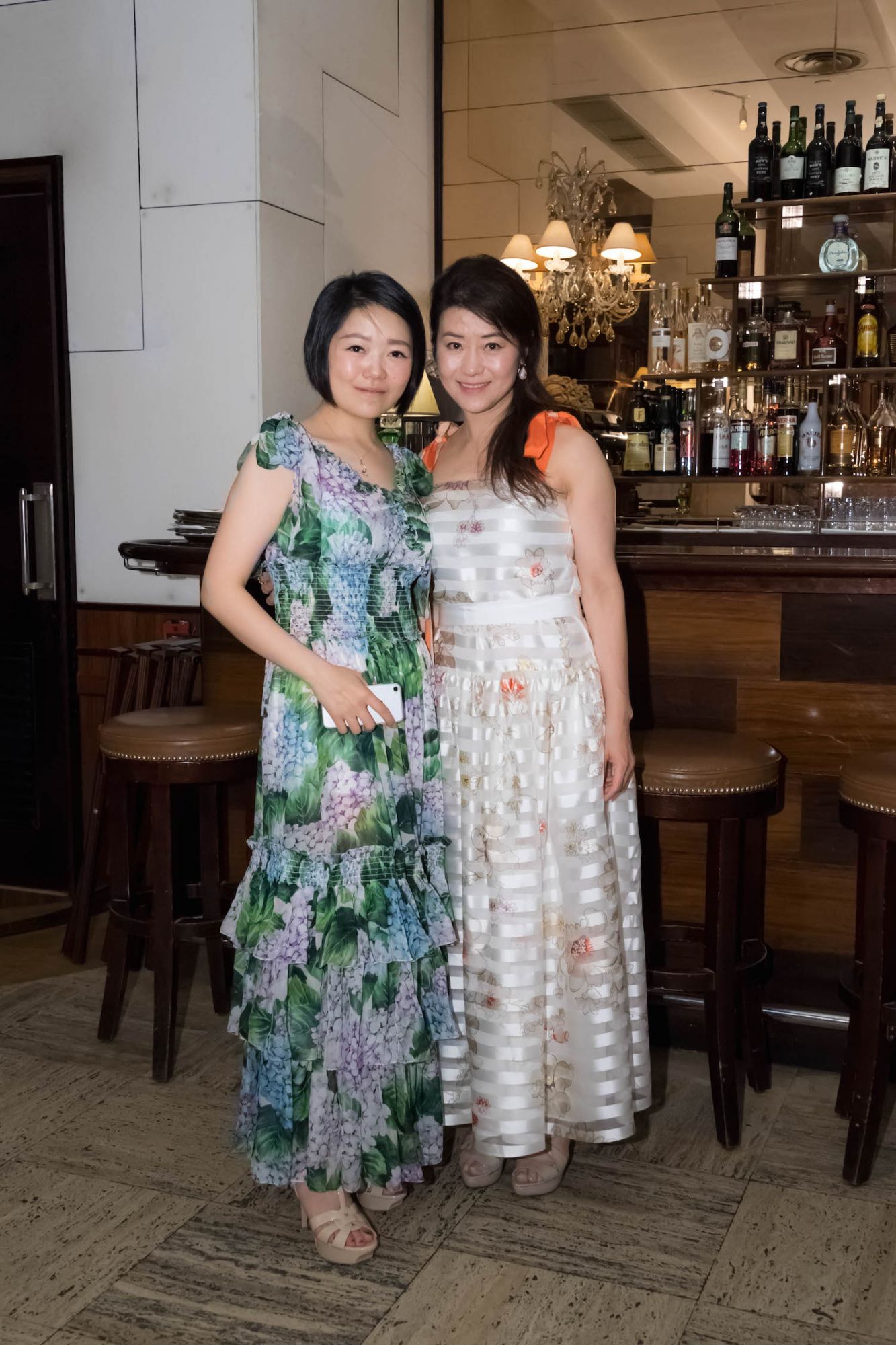 Ling Nan and Cecilia Cheung
