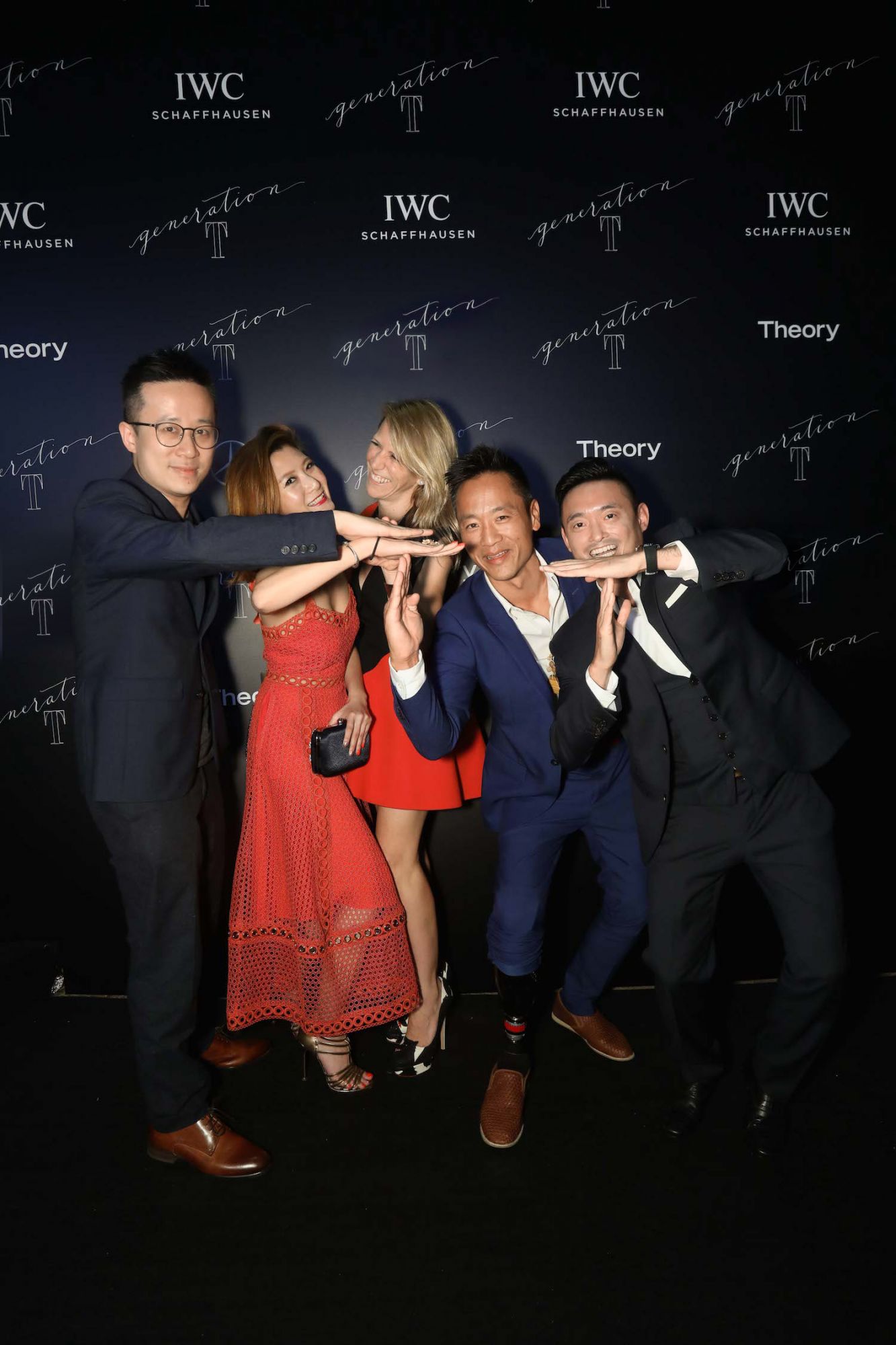 Otto Ng, Elaine Ng, Cristina Ventura, Albert Lin and Arthur Lam