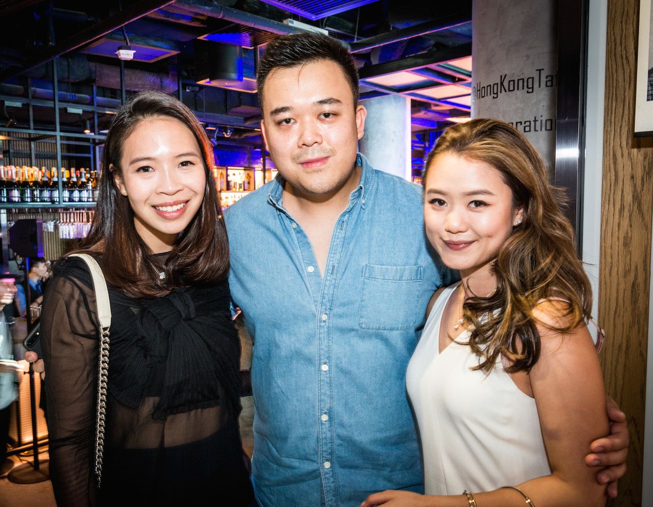 Vickie Li, Jonathan Kwok and Pearl Shek