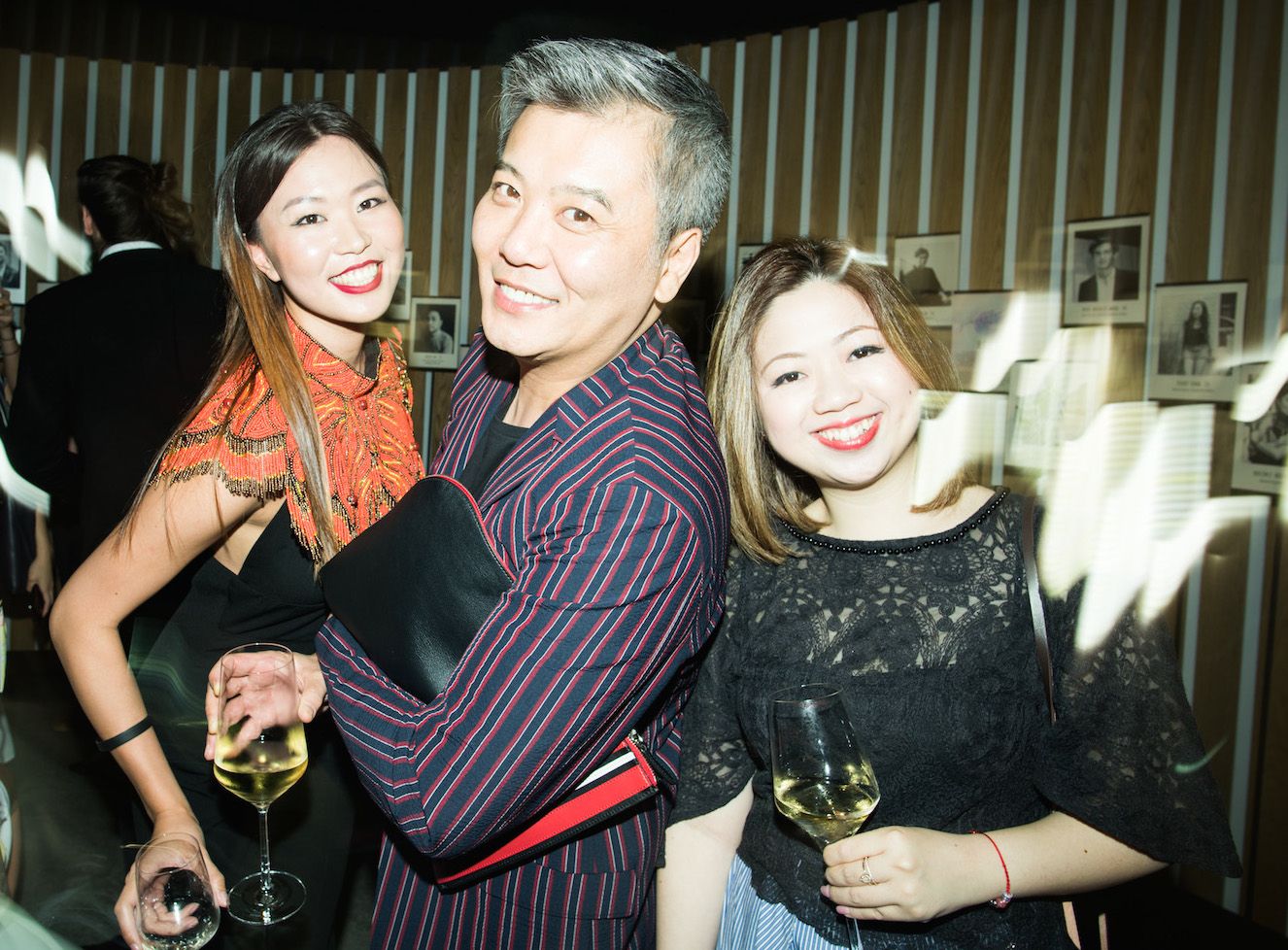 June Lau, Peter Cheung and Maggie Chan