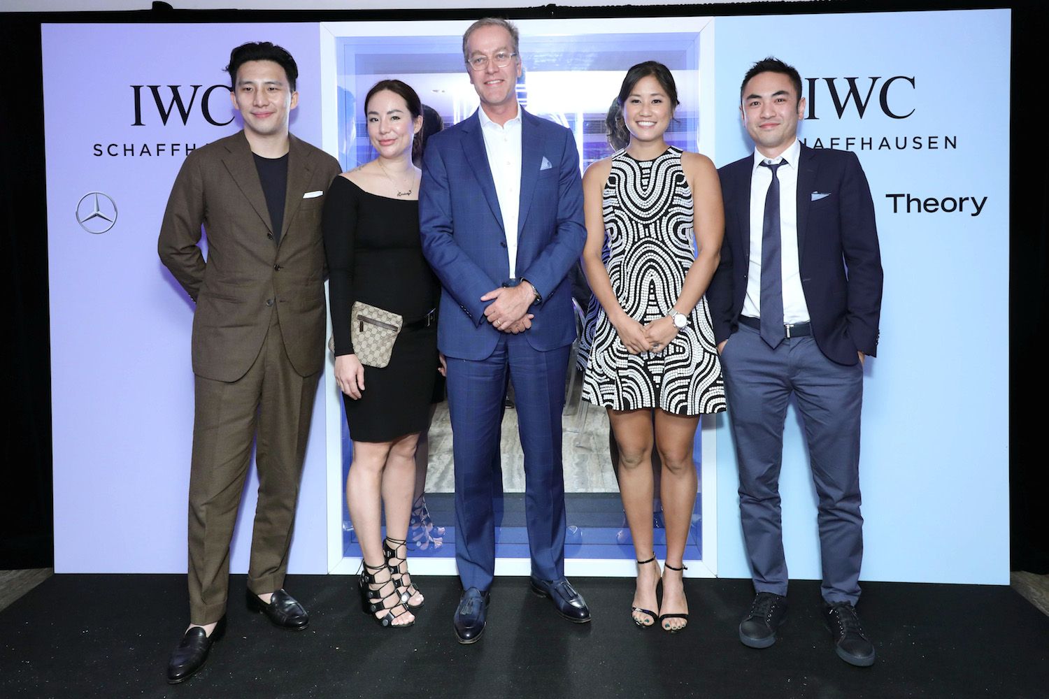 Wesley Ng, Lindsay Jang, Goris Verburg, Laurel Chor and Aaron Lee