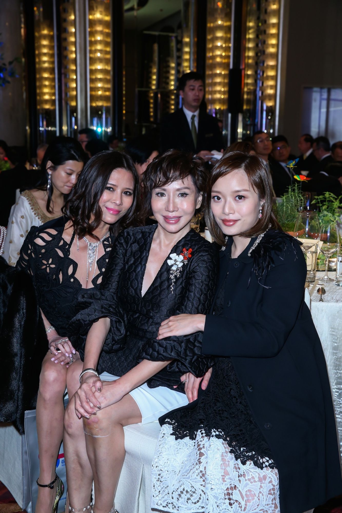 Yvette Yung, Olivia Lee-Davies and Vivian Li-wong