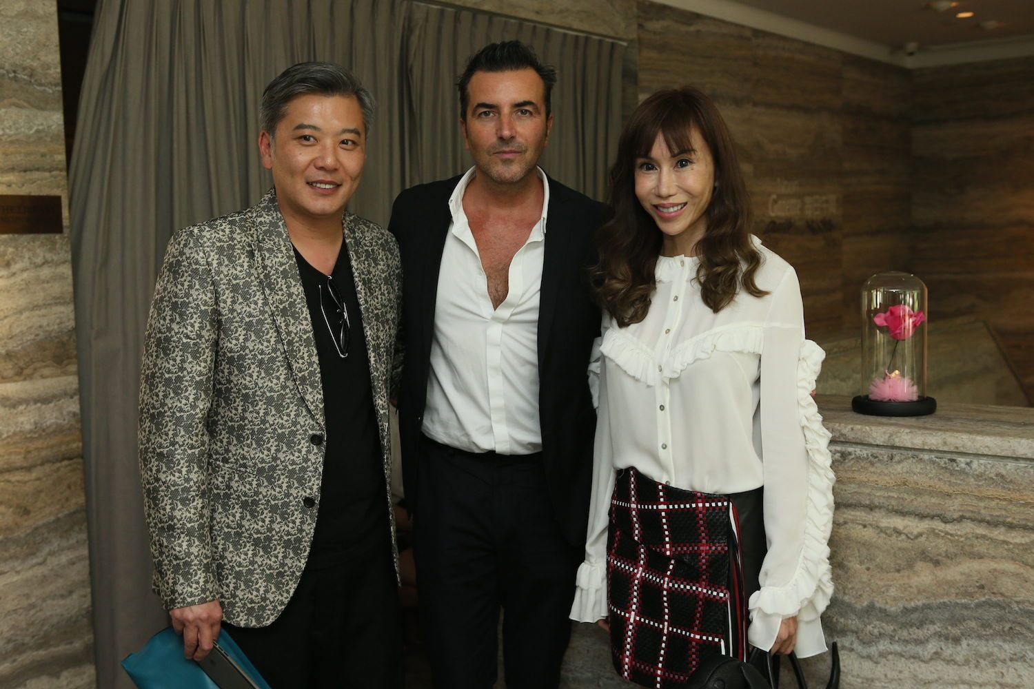 Peter Cheung, Raffaele Borriello and Mira Yeh