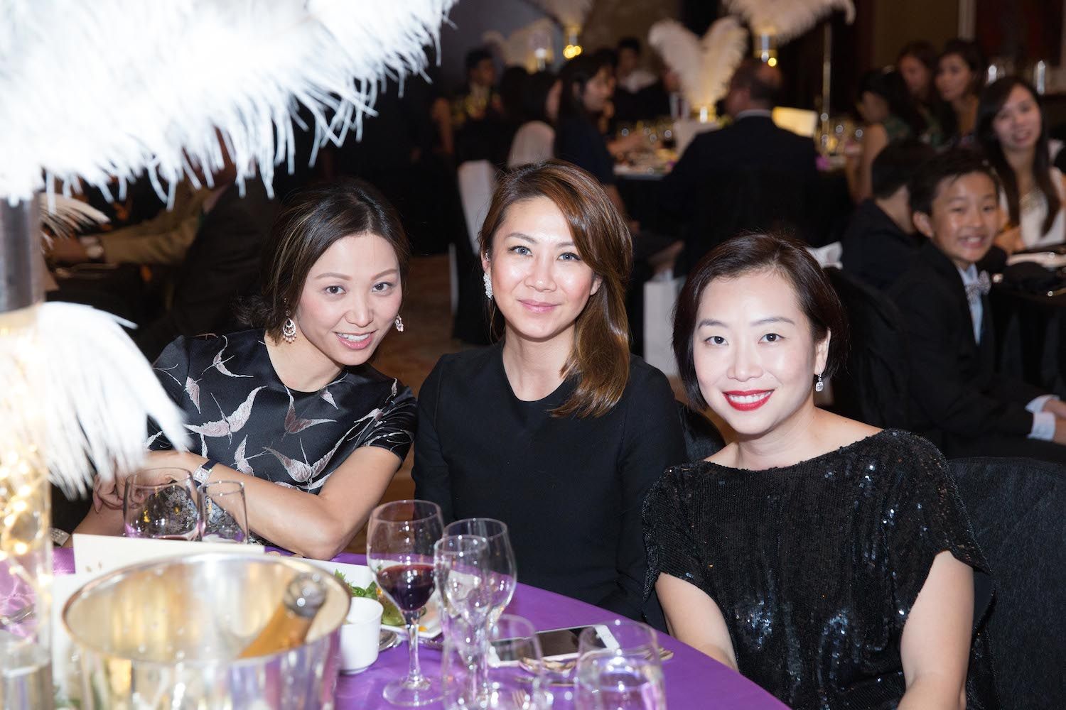 Michelle Cheng-Chan, Adrienne Hui and Yenn Wong