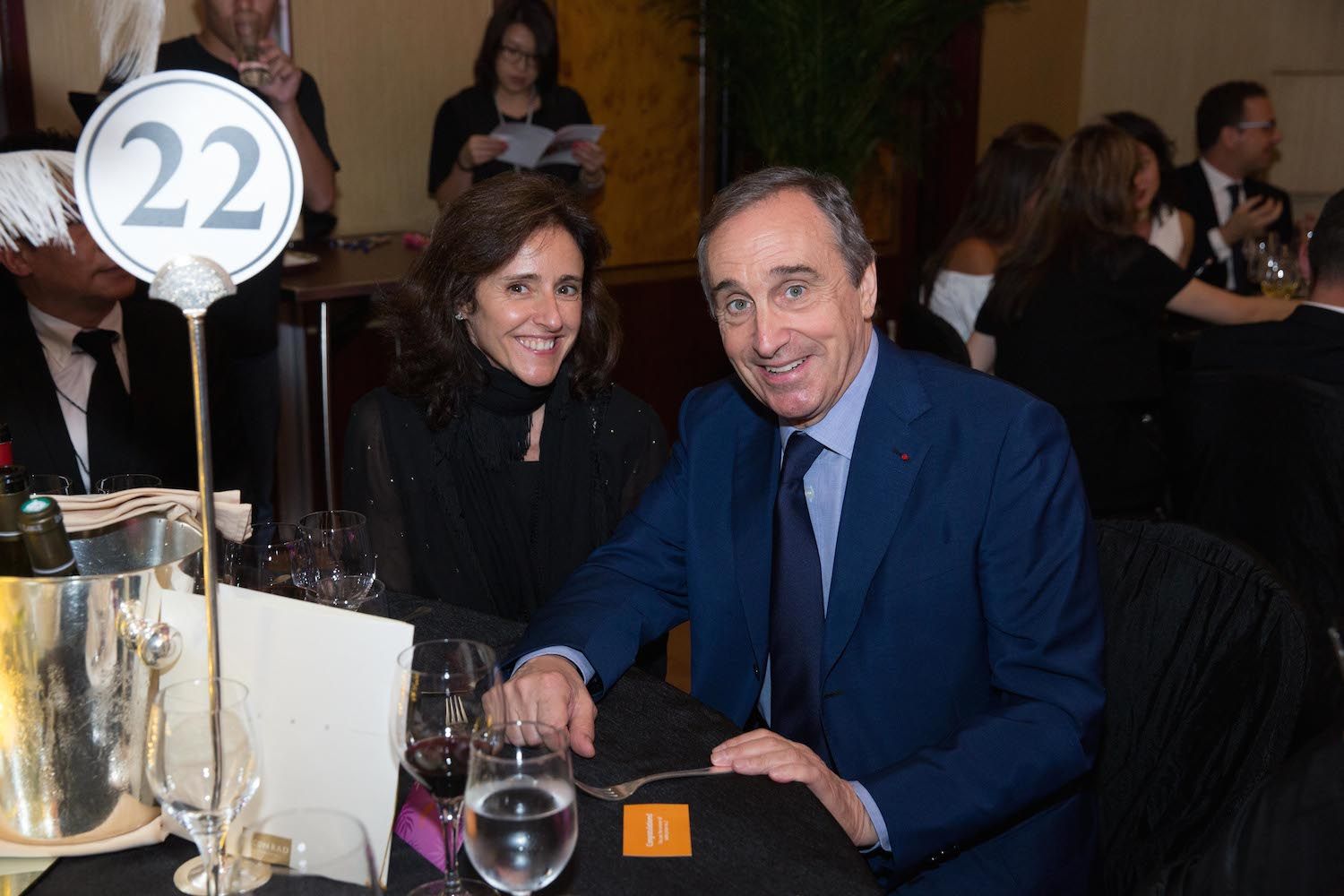Isabelle Bresset and Francois Curiel