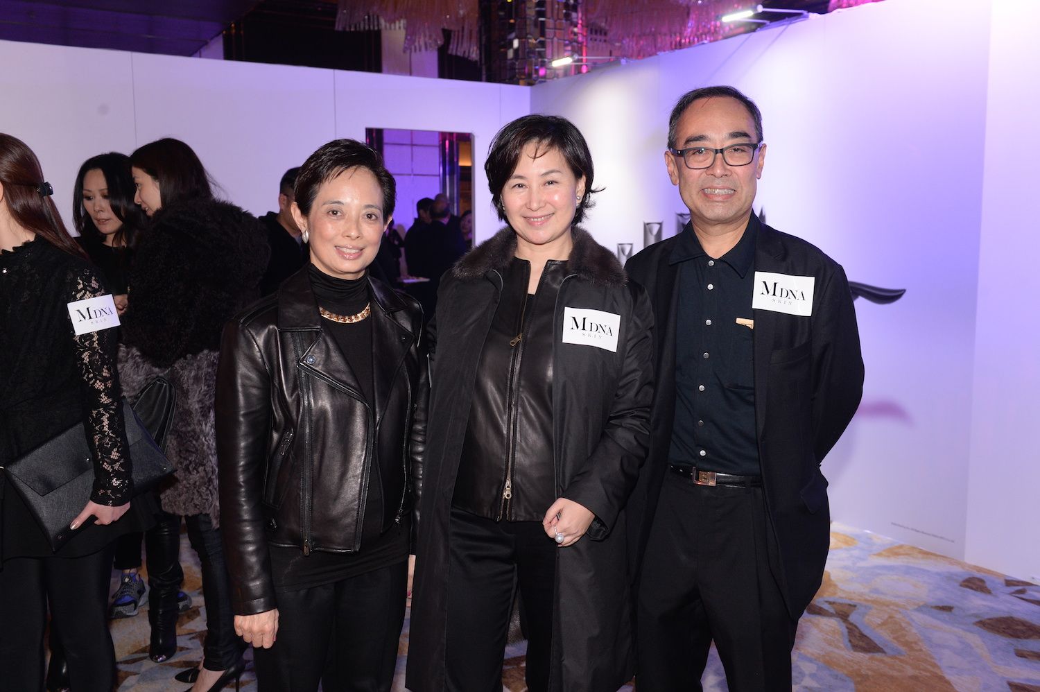 Cynthia Mong, Pansy Ho and David Mong