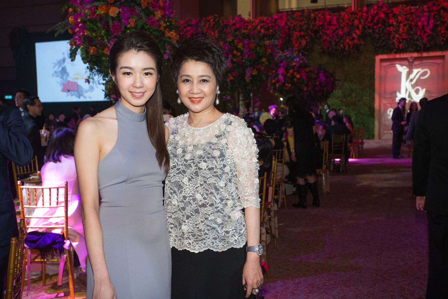 Louisa Mak and Angela Leong