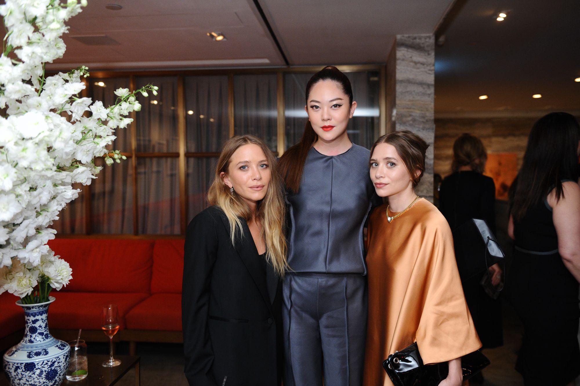 Mary-Kate Olsen, Rene Chu, Ashley Olsen