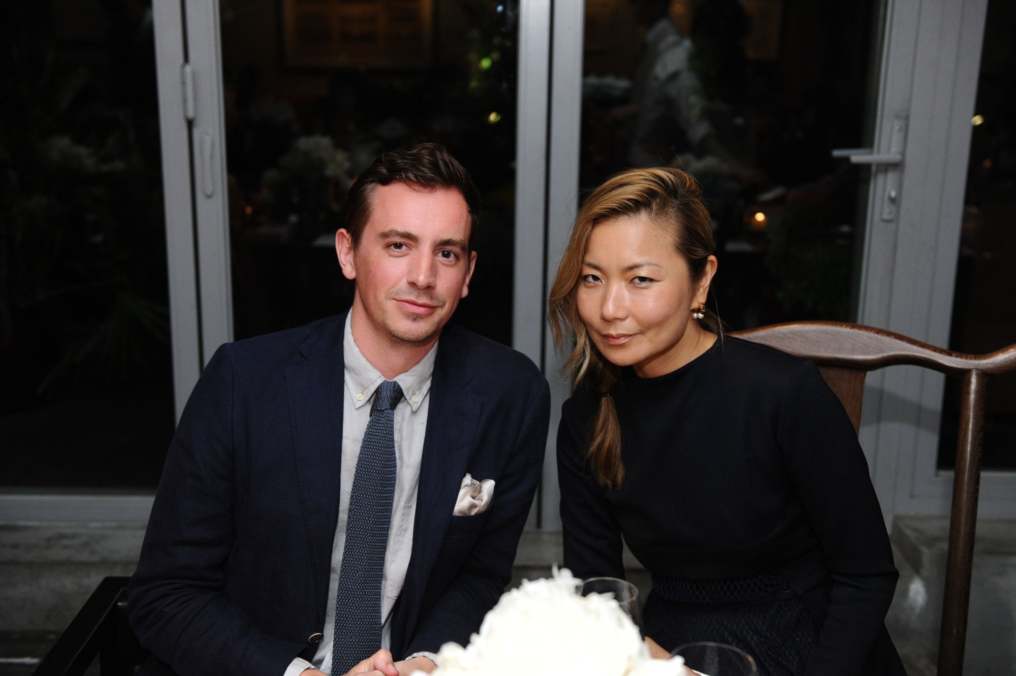 Christopher Owen and Joanna Gunn