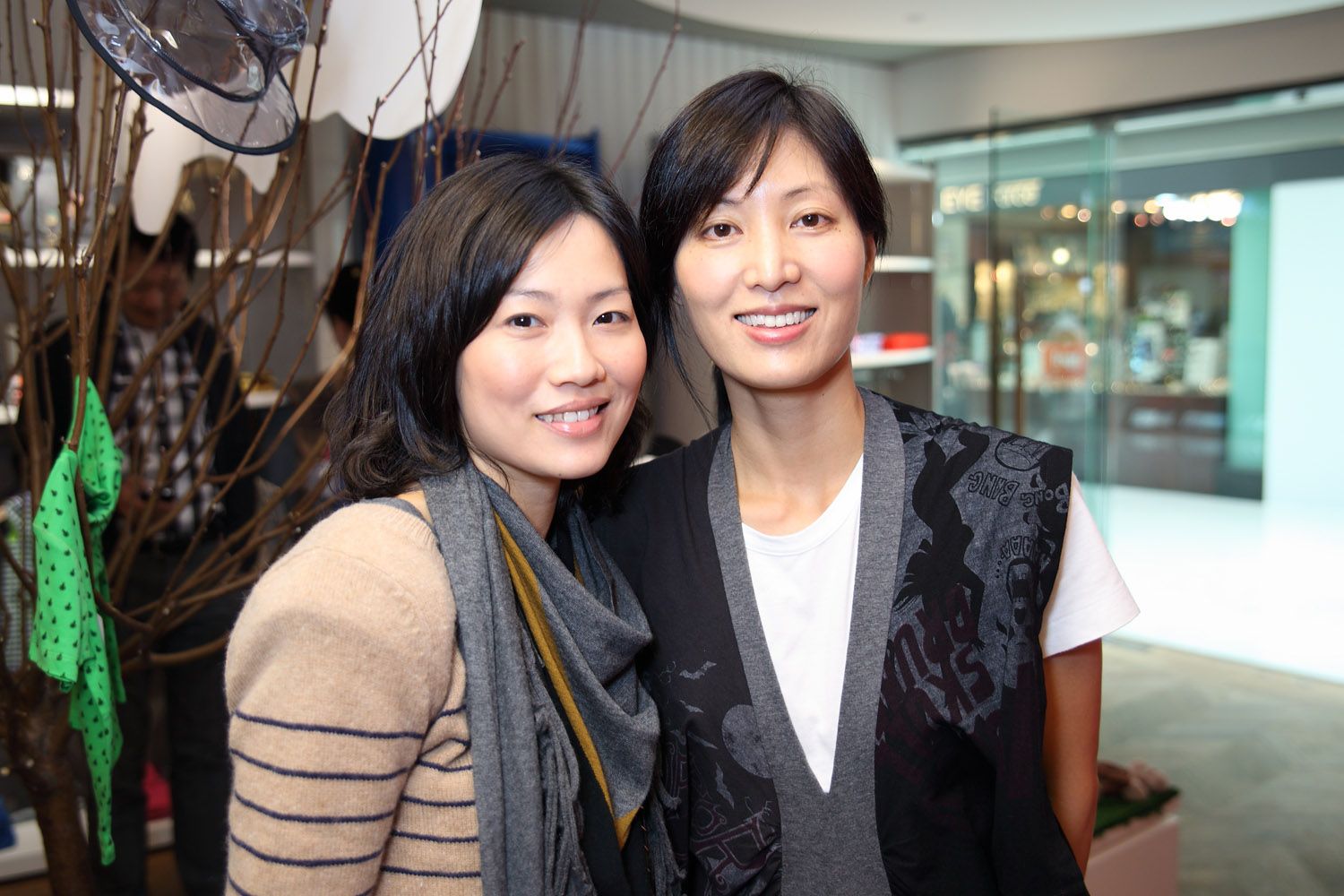 Tansy Tom and Valerie Chow