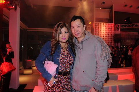 Caroline Roberts and Will Chan