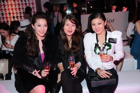 Irene Wang, Helen Ma and Charlotte Chen